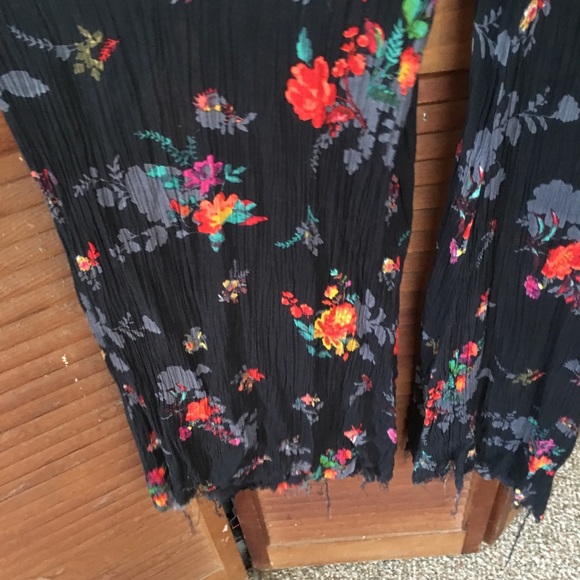 🎈SOLD🎈Free People FP One Floral Raw Hem Jumpsuit - Picture 4 of 4